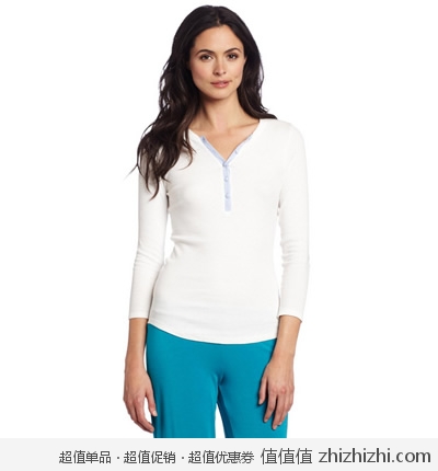 TOMMY HILFIGER 女款七分袖T恤 美国Amazon 20.41美元