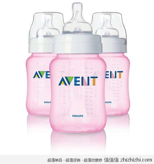 新安怡Philips AVENT 奶瓶 3只装 美国亚马逊15.12美元