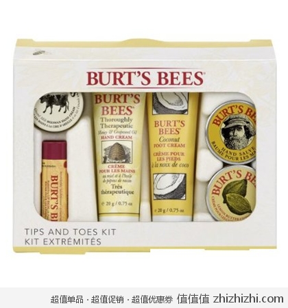 小蜜蜂Burt's Bees 六件套 美国亚马逊S&S后价格10.84美元