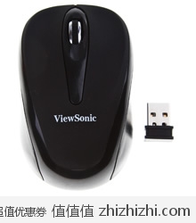 优派ViewSonic MW287无线鼠标 黑色 易迅网上海站、湖北站29.9包邮