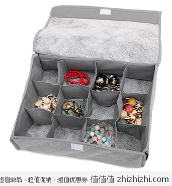 凑单佳品：麦包包 竹炭收纳盒灰色 1204002005 浅灰色  京东商城价格9.9
