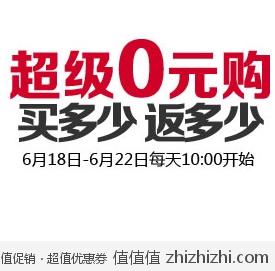 苏宁易购 超级0元购，买多少，返多少
