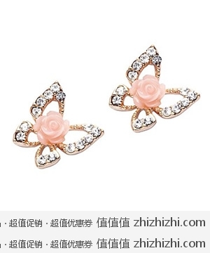  仲夏精灵蝶影耳钉 金色  凡客诚品19