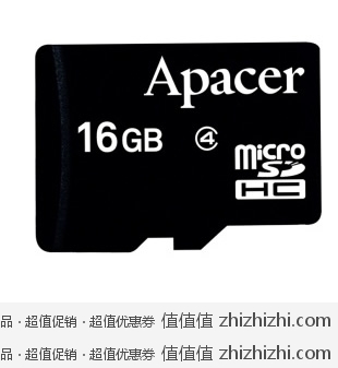 宇瞻 Apacer Micro SDHC Class4 16G TF 闪存卡 高鸿商城团购价格39包邮