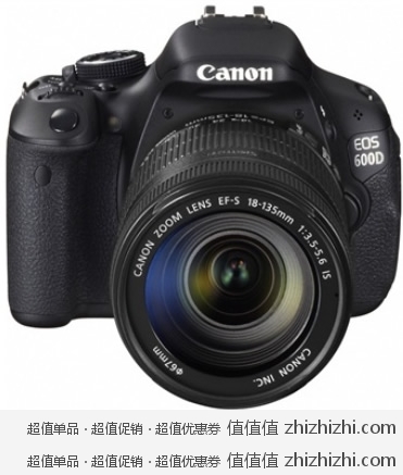 佳能 Canon EOS 600D 单反套机（EF-S 18-135mm f/3.5-5.6 IS 镜头） 易迅网（上海站&湖北站）价格6088，送8G SD存储卡！