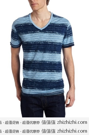 Calvin Klein Ombre 男士条纹短袖T恤  美国 Amazon 20.99 