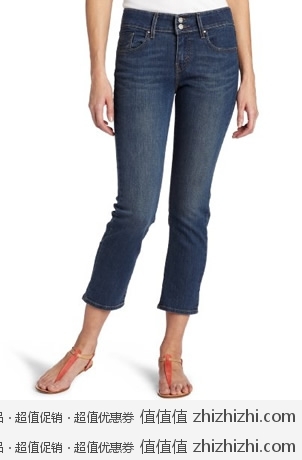 李维斯 Levi’s 时尚修身女式九分裤  美国 Amazon 19.37美元 