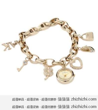 心动礼物：Anne Klein 10-7604CHRM 施华洛世奇水晶时尚女表 美国 Amazon 80.75美元