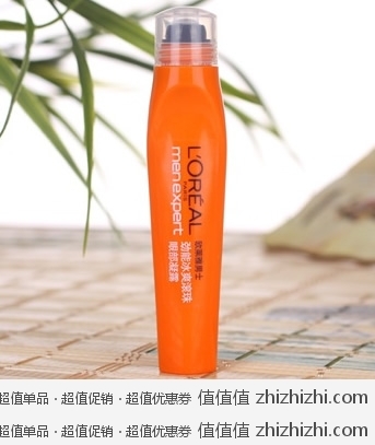 近3倍差价：欧莱雅 男士劲能冰爽滚珠眼部凝露10ml 买一赠一 京东商城价格69元包邮 相当于每瓶34.5元