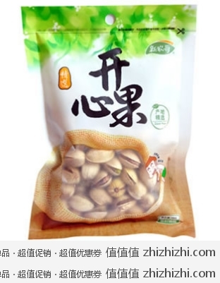 新农哥 特级开心果 96g*4包  一号店价格34.9包邮