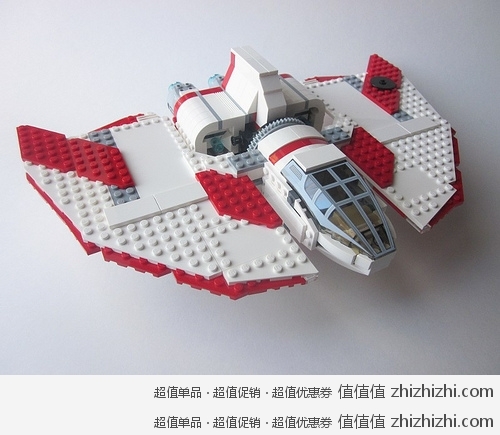 乐高LEGO Star Wars T-6 Jedi Shuttle 7931 星球大战系列穿梭机 美国Amazon 41.96美元