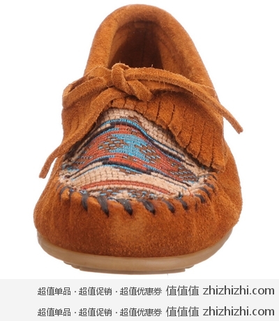 迷你唐卡Minnetonka 女款真皮船鞋 美国Amazon 35.43美元