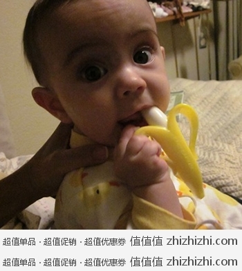 Baby Banana 宝宝硅胶牙刷 软 美国Amazon 8.49美元
