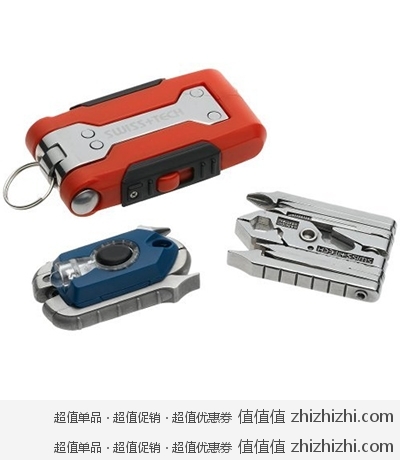 瑞士科技Swiss+Tech 多功能工具三件套 美国Amazon 23.8美元 