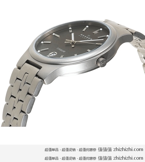 skagen 105LTX 超薄钛合金男表 美国Amazon 74.49美元