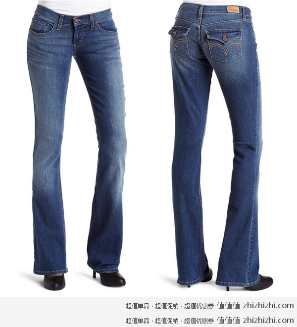 李维斯Levi's 微喇叭牛仔裤 美国Amazon最低20.12美元