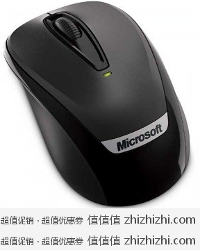 Microsoft 微软 无线便携鼠标3000v2 金属灰 易迅网北京站59包邮