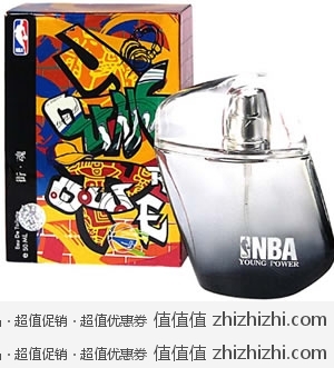 NBA 男士香水 街魂 YoungPower 50ml 京东商城88，领券下单只要<font color=red>68包邮</font>