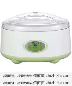 小熊(Bear）SNJ-10A 酸奶机 1000ml（绿色）  京东商城39包邮