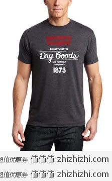 李维斯 Levi's 男士短袖T恤 现在尺码齐全 美国亚马逊$21.6 海淘到手成本约￥188