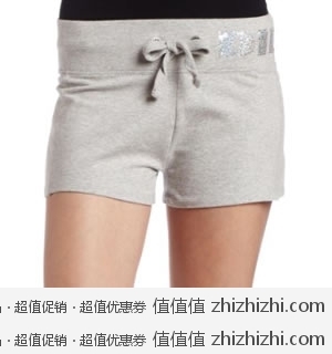 超值！迪赛 Diesel 女士抽绳短裤（灰色）美国Amazon 2.2折后$16.73 海淘到手约￥156