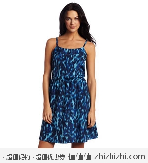 反季特价！Calvin Klein 清凉蓝色女士连衣裙 美国Amazon 2.5折后$22.28 海淘到手约￥192