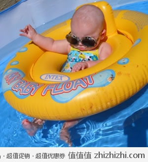 抢！Intex 宝宝游泳圈（适合1-2岁的宝宝）美国Amazon$4.78