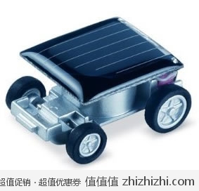 畅销榜第一！双料冠军！OWI 世界上最小的儿童太阳能玩具车 惊爆折扣0.7折后美国Amazon$1.89