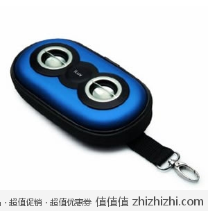 降价：iLuv iSP110 便携式立体声音箱（蓝色）美国Amazon特价 $7.05
