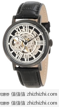 Stuhrling Original 168S.33551 男士经典镂空腕表 美国Amazon特价$79.99 海淘到手约￥559