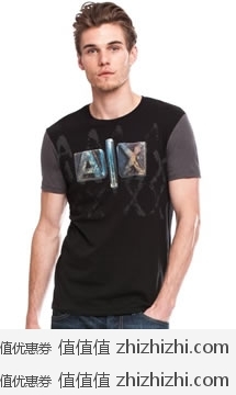 阿玛尼 Armani 秘鲁棉男士修身印花T恤 三色任选 美国Amazon$32.00 海淘到手约￥254