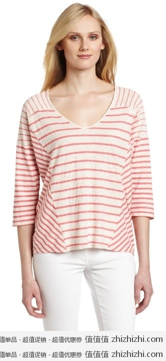 CK（Calvin Klein）女士T恤 美国Amazon特价只需$17.26(￥108)