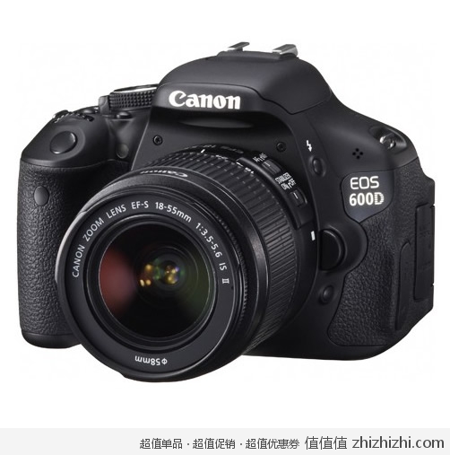 佳能 Canon EOS 600D 单反相机/18-55II镜头套机 卓美网价格4289包邮
