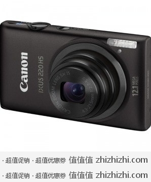 Canon 佳能 IXUS 220 HS 数码相机 黑色 易迅网上海站、湖北站价格1199 赠送金士顿 8GB SDHC存储卡