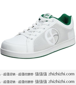德尔惠 Deerway 男子街玩系列透气网面绿色系带板鞋  亚马逊中国价格89.7包邮