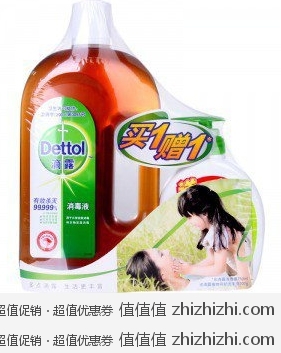 滴露消毒液(750ml)+洗手液（200ml） 易迅网（上海站&湖北站）价格29.9