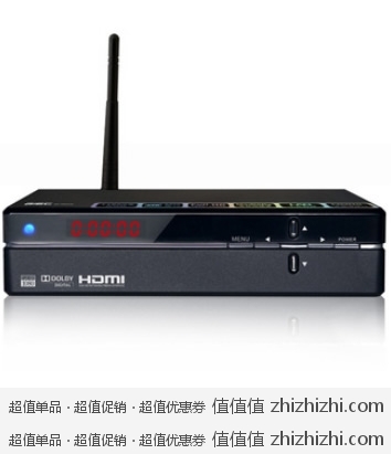杰科 GIEC GK-HD230plus 1185最强机 内置WIFI 高清播放器 易迅网（上海站&湖北站）价格299，送 杰科 HDMI1.3高清线！