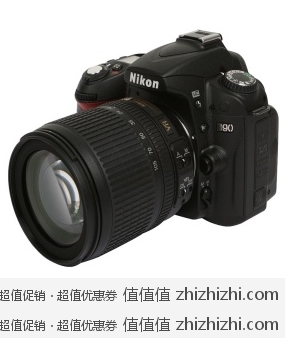 刷新低价！！尼康 Nikon D90 单反套机（含18-105/3.5-5.6VR防抖镜头)  高鸿商城价格6088包邮（下单立减288，实付5800）