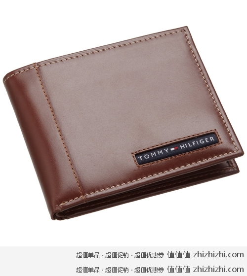 TOMMY HILFIGER 男款牛皮钱包 美国Amazon 19.25美元