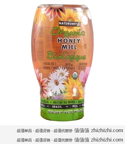 Honey哈昵天然蜂蜜375g 亚马逊中国29.04包邮
