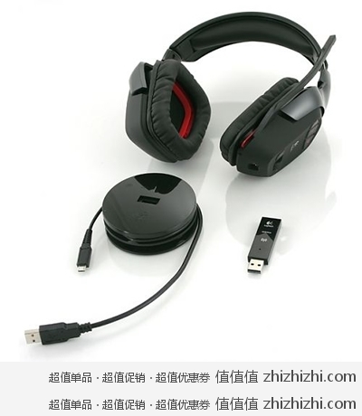 罗技logitech G930 游戏级无线耳机 美国亚马逊69.99美元