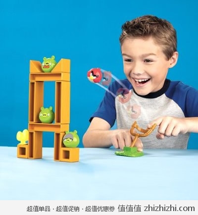 美泰Mattel 愤怒的小鸟 玩具 美国Amazon 13.25美元