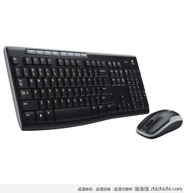 罗技Logitech 无线键鼠套装MK260 为为网 用券后92包邮