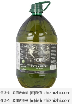西班牙 棒氏 PONS 特级初榨橄榄油（5L)  京东商城价格229包邮