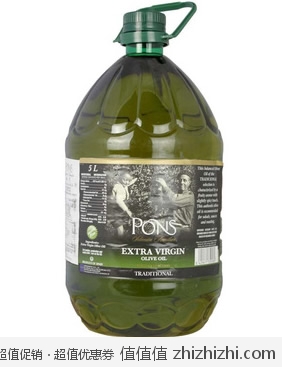 棒氏 PONS 特级初榨橄榄油(5L) 京东商城价格229包邮