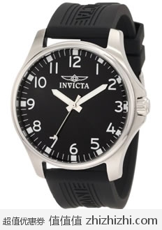 一折疯抢！因维克塔 Invicta 11397 男士休闲石英腕表 美国Amazon 1折后$49.49 海淘到手约￥364 国内走秀网要￥909！