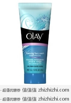 凑单佳品！玉兰油 OLAY 油性肤质泡沫洗面奶 两只装（超大瓶 7盎司/瓶）美国Amazon$8.78