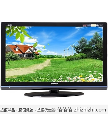 夏普 SHARP LCD-40LX330A 40英寸全高清LED液晶电视  库巴购物网价格3499包邮