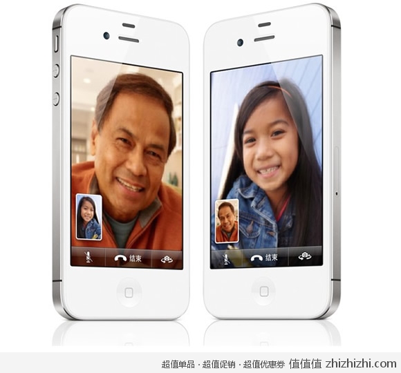 苹果 Apple iphone 4S（16G）3G（GSM/WCDMA）手机 白色 库巴购物网价格4499包邮