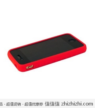 惊现白菜：iphone4/4s 琴声硅胶套 红色 亚马逊中国价格1元
